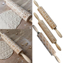 Love Heart Wooden Embossed Rolling Pin Baking Wedding Valentine's Day Favor