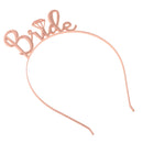 Bride Headband Tiara & Sash Set Bride To Be Gift Bridal Shower Decoration