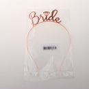 Bride Headband Tiara & Sash Set Bride To Be Gift Bridal Shower Decoration
