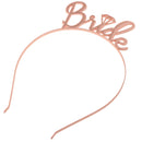 Bride Headband Tiara & Sash Set Bride To Be Gift Bridal Shower Decoration