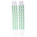 1 Pair Irish Shamrock Long Socks Stockings Happy St Patrick Party Costume