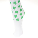 1 Pair Irish Shamrock Long Socks Stockings Happy St Patrick Party Costume