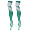 Irish Style Striped Long Socks Stockings Irish St Patrick Party Costume