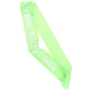 Kiss Me I Am Irish Satin Sash Girls Night Out St Patricks Day Fancy Dress
