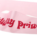 Birthday Princess Satin Sash Girls Birthday Hen Stag Party Fancy Dress Pink