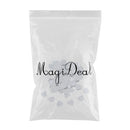 Glitter Plastic Heart Confetti for Valentine's Day Wedding Party Decorations Supplies Silver