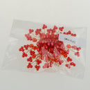 Elegant Red Bridal Headdress Rhinestone Wedding Hair Combo Flower Hair Accessories for Women Lady