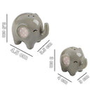 Ceramic Salt and Pepper Shaker, Elephant Cartoon Spice Container Wedding Party Favor Tabletop Animal Decoration Spice Jar