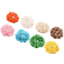 Hessian Jute Burlap Rose Flowers for Christmas Wedding Party Decoration Hair Accessories Scrapbooking