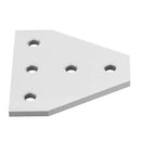 Machifit Aluminum 5 Holes T Shape Join Plate Corner Bracket for 2020 V-slot Aluminum Profile