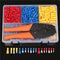 900Pcs Electrical Wire Connectors Terminals with Crimping Plier Assorted Set