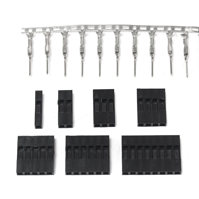 Geekcreit 310pcs 2.54mm Male Female Dupont Wire Jumper With Header Connector Housing Kit