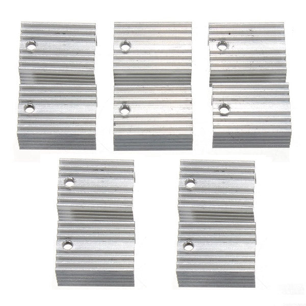 50pcs Aluminum Heat Sink Heatsink For TO-220 L780xCV Three Terminal Positive Voltage Regulator