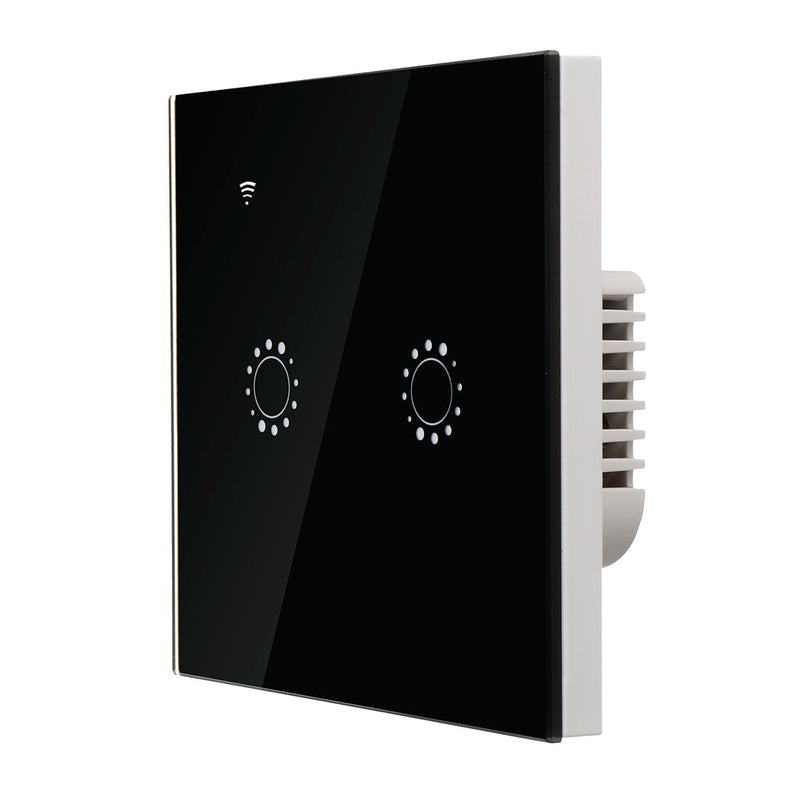 250V 10A 1/2/3 Gang Smart WiFi Touch Light Switch RF APP Remote Control Socket