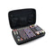 Battery Tester + Battery Storage Case Carrying Bag For AA AAA C D 9V Battery Box