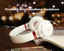 Picun C60 Wired Headband Headphone Stereo Surround Sound Bass Over-ear Headset With Mic