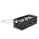 Iron Black Rectangular Cheese Raclette Grill Non-stick Pan BBQ Bakeware Kit