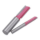 Tideway 1/2 Inch Shank Extended Router Bit Straight Dual Edged Cutter Engraving Milling Cutter