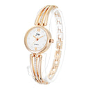 JW 3512 Fashion Round Dial Rhinestones Alloy Lady  Bracelet Bangle Women Dress Quartz Watch