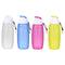 320ML Collapsible Silicone Foldable Soft Water Bottle Outdoor Sports Travel Hiking