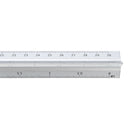 300mm Aluminium Triangle Scale Angle Ruler Architect Engineer Technical Ruler Measuring Gauging Tool