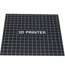 220*220mm Platform Heated Bed Sticker + High Temperature Resistant Plate Kit For 3D Printer Parts