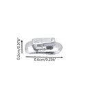 200Pcs Dental Orthodontic 1st Molar Non-Conv Roth 022 Single Buccal Tube Tools Set Box