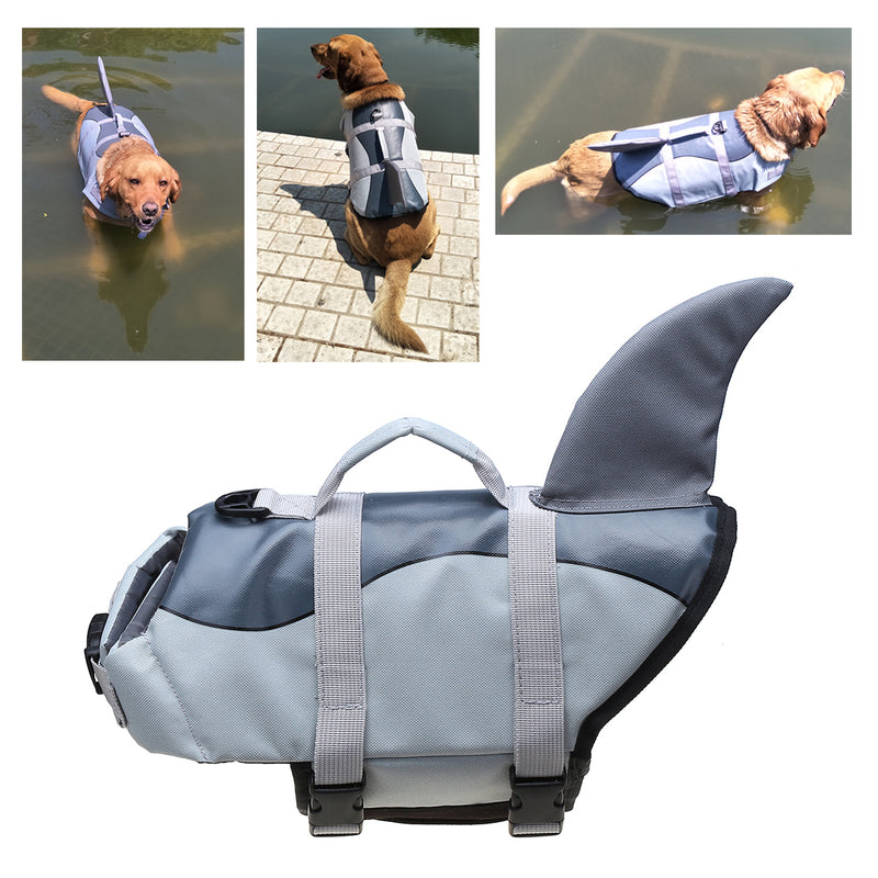 XS/S/M/L/XL Adjustable Dog Life Jacket Pet Swim Clothing Float Coat Safety Pet Vest