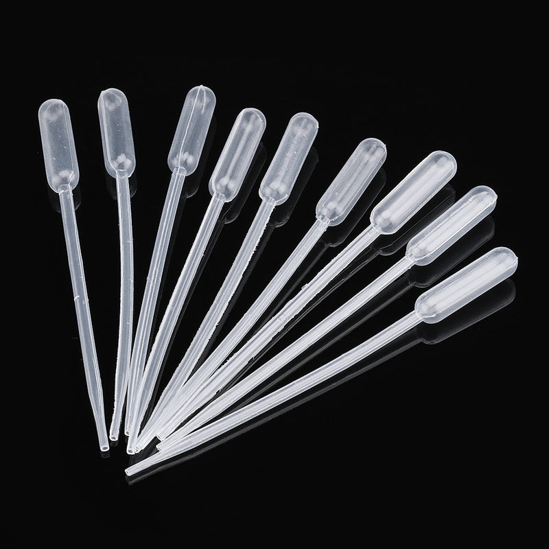 0.2mL*1000Pcs/0.5mL*500Pcs Disposable Transfer Pipettes Plastic Graduated Pasteur Pipette Dropper Polyethylene