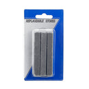 3Pcs 1-1/8" 2" 3" 4" Engine Cylinder Hone Shaft Stones Honing Tool Replacement Accessories