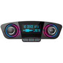 Bakeey BT06 3A Fast Charging Dual USB LED Display Bluetooth Wireless Rotating FM Transmitter MP3 Player Car Charger For iPhone X XS Huawei P30 Xiaomi Mi8 Mi9