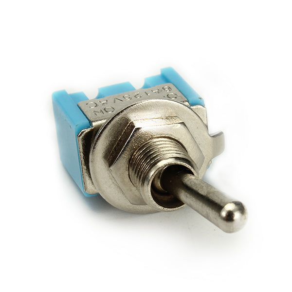 Wendao MTS-102 ON/ON SPDT AC 125V 6A 3 Pins Toggle Rocker Switch 10pcs
