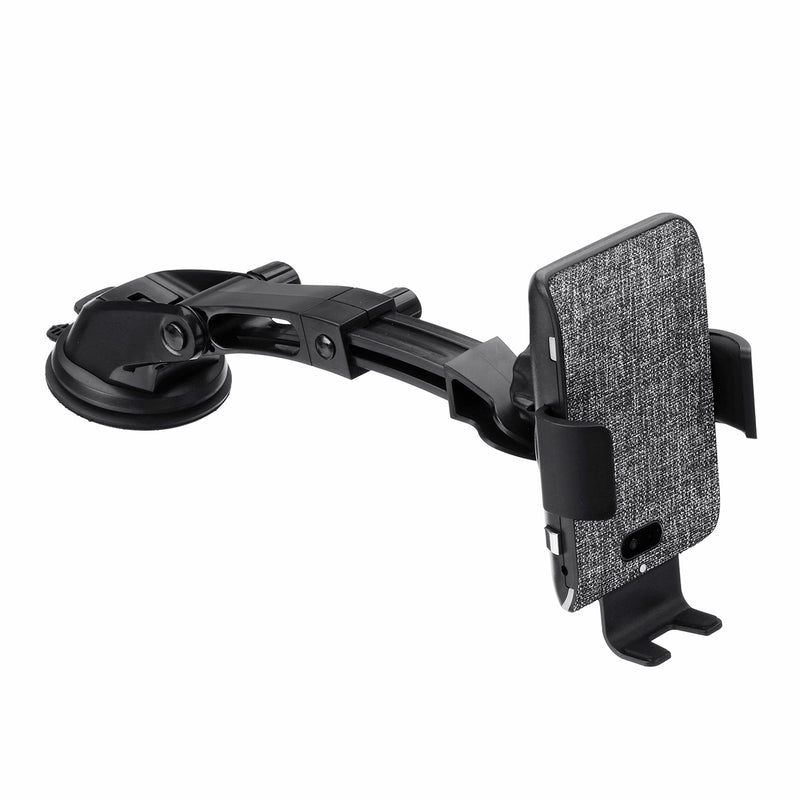 Voice Control 10W Qi Wireless Charger Infrared Sensor Automatic Lock Dashboard Air Vent Car Phone Holder For 4.0-6.5 Inch Smart Phone