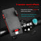 4-6.3inch Phone Holder 130db Rack Horn Waterproof USB Rechargeable Quakeproof Headlight 4000mah