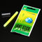 50Pcs/Box 7.5x75mm Luminous Fishing Float Light Tube Green Fluorescent Glow Stick For Night Fishing