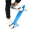 22'' LED Light Up Fish Skateboard 4 PU Wheel Single Warping Board Teenagers Kids Skateboard