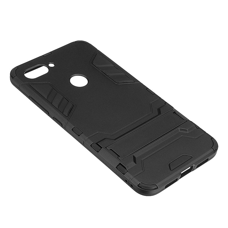 Bakeey Armor Shockproof with Desktop Stand Soft TPU + Hard PC Back Cover Protective Case for Xiaomi Mi8 Mi 8 Lite