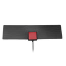 Amplified Indoor HD TV Antenna Black for Power UHF VHF FM Digital TV 40 Miles