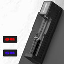 SHENYU 1 Slot Smart Lithium Battery Charger Camping Hunting Portable 18650 26650 Battery 4.2V USB Charger With USB Cable