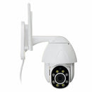 [ Full Color 1080P HD ] Outdoor Voice Intercom Waterproof WiFi 2MP Speed Dome Security IP IR Camera Security Surveillance NetCam Night Vision M otion Detection Audio Network PTZ Pan Tilt  Camera