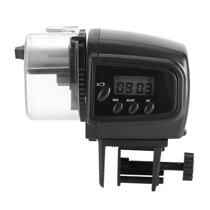 Electronic Aquarium Fish Tank Automatic Fish Food Feeder Digital LCD Timer Feeding