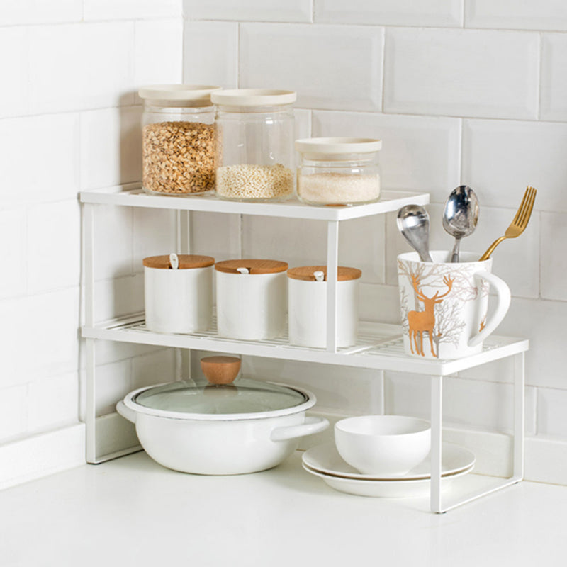 Jordan&Judy Layered Shelf Tiered Shelf Rack for Kitchen Bathroom Office from XIAOMI YOUPIN
