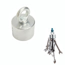 30kg Neodymium Recovery Magnet Metal Detector 55x40mm Treasure Hunting Fishing