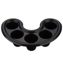 Black Nail Soaker Bowl Soak Finger Treatment Remover Cleaner Manicure Tool