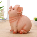 Piggy Bank Resin Craft Coin Bank Money Saving Holder Box Gifts for Kids Decorations