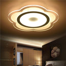 15W Modern Flower Shape Acrylic LED Ceiling Lights Living Room Bedroom Home Lamp AC220V