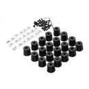 20Sets Anti-vibration Rubber Landing Mat Feet For 2020/3030 Aluminum Profile 3D Printer Prusa i3