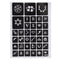 200Pcs Stencils Glitter Tattoo Accessories Girl Princess Body Art Airbrush Painting Kit