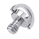 3pcs LS018 BEXIN 1/4 Inch Stainless Steel C-ring Screw for Camera