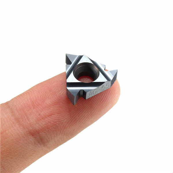 10pcs 16IR AG55 Carbide Threading Inserts Internal Turning Tool Holder Inserts